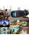 (APEXEL 18X de 10 cm) Lente de telescopico de zoom monocular 3,93 pulgadas para acampar, cazar, ver deportes. Compatible con la mayoría de teléfonos inteligentes, incluyendo iPhone / Samsung / Xiaomi. - Apexel