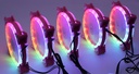 Ventilador para PC Rosado RGB - Wovibo (WOVIBO-3FANRGB)