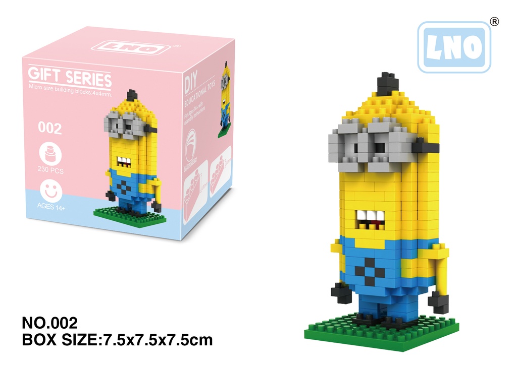 (Minions 2) Micro bloques estilo lego de Illumination