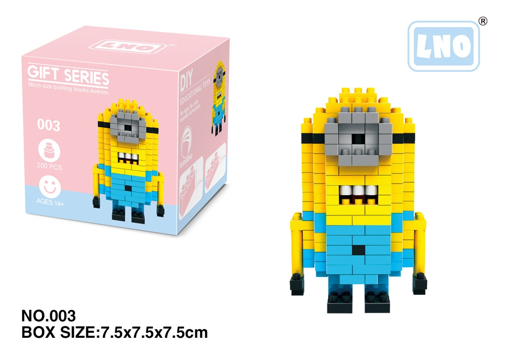 (Minions 3) Micro bloques estilo lego de Illumination