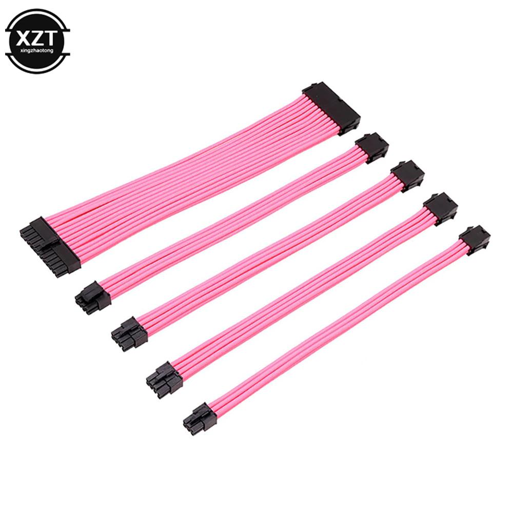 Kit Cable ATX Rosado - XZT