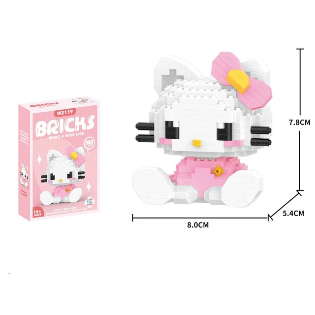 Micro Nano Bloques Sanrio Hello Kitty