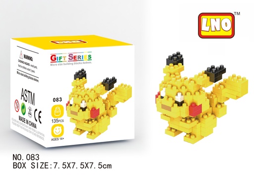 Pokemon Mini Nano Micro Block - LNO WiseHawk S Gen I