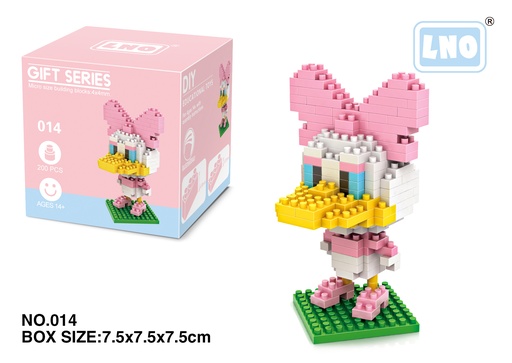 [LNO-00014] (Daisy) Micro bloques estilo lego de Mickey Mouse