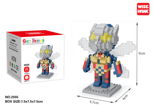 [LNO-02555] (The Wasp) Micro bloques estilo lego de Marvel