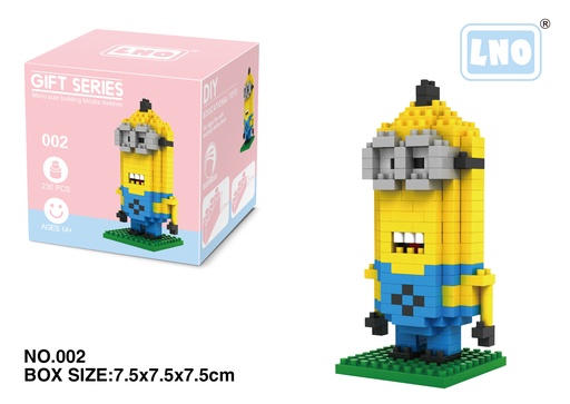 [LNO-00002] (Minions 2) Micro bloques estilo lego de Illumination