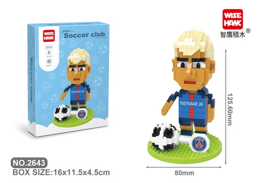 [LNO-02643] (Neymar) Micro bloques estilo lego de Deporte,Futbol